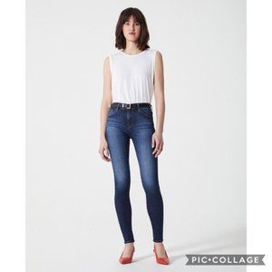 AG Adriano Goldschmied The Farrah Skinny High Rise